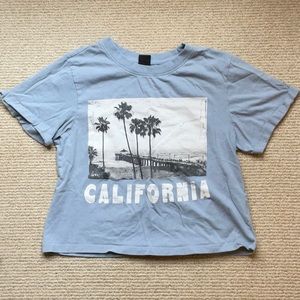 Blue, California, Women’s, Small, T-Shirt